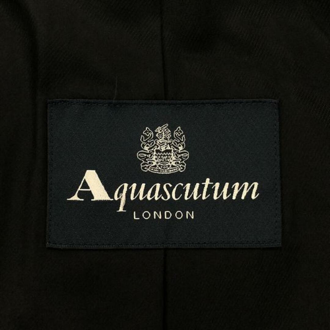 AQUA SCUTUM(アクアスキュータム)の【美品】  AQUASCUTUM / アクアスキュータム | ベルト付き ラムレザー ロングコート | 6F | ブラウン | レディース レディースのジャケット/アウター(その他)の商品写真