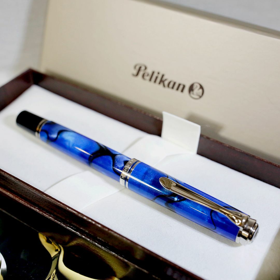 Pelikan - 【レア新品 限定品】ペリカン 万年筆 Ｍ８０５ スーベレーン