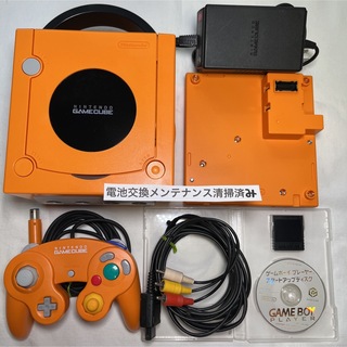 GC ゲームキューブ オレンジ ゲームボーイプレイヤー スタートアップディスク