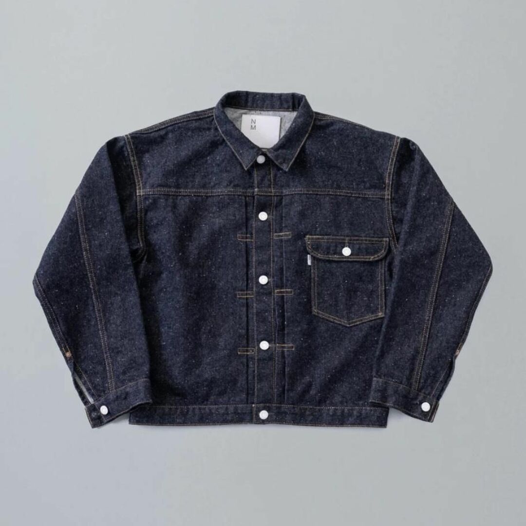 新品  #001 T-BACK DENIM JACKET ONE-WASHED