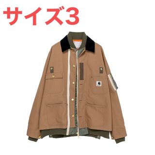 サカイ(sacai)の【ホタ様専用】sacai × Carhartt Canvas x MA-1(ミリタリージャケット)