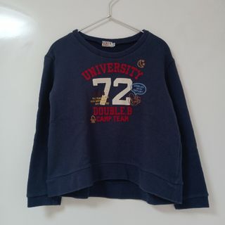 ダブルビー(DOUBLE.B)のmikihouse DOUBLE.Bトレーナー130(Tシャツ/カットソー)