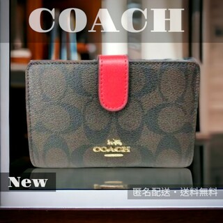 コーチ(COACH) レザー 財布(レディース)（レッド/赤色系）の通販 800点