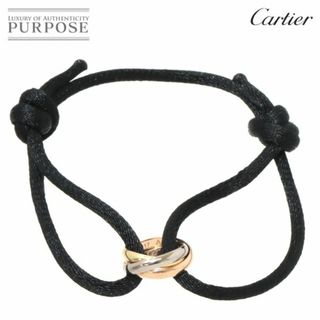 カルティエ(Cartier)のカルティエ Cartier トリニティ ブレスレット K18 YG WG PG 750 スリーカラー VLP 90195108(ブレスレット/バングル)