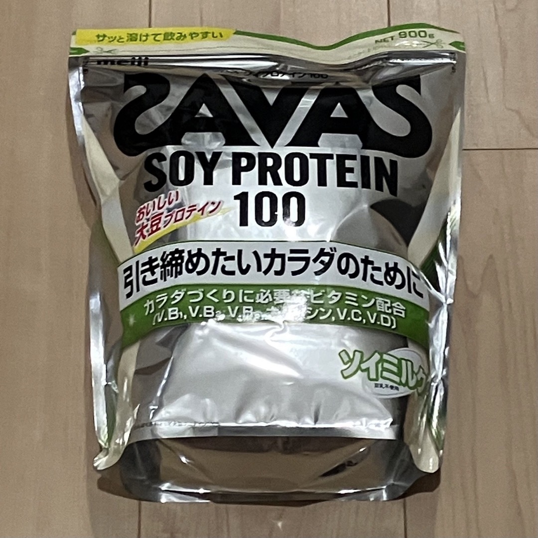 SAVAS(ザバス)のザバス（SAVAS） ソイプロテイン100 ソイミルク風味 900g 食品/飲料/酒の健康食品(プロテイン)の商品写真