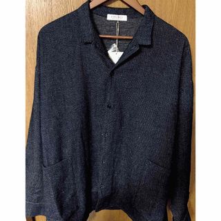 ネストローブ(nest Robe)のCONFECT 【UpcycleLino】ウール混デニム　バギーシャツ(シャツ)