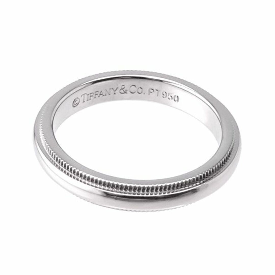 Tiffany & Co.(ティファニー)のティファニー TIFFANY&CO. ミルグレイン 8.5号 リング 幅3mm Pt プラチナ 指輪 VLP 90199133 レディースのアクセサリー(リング(指輪))の商品写真
