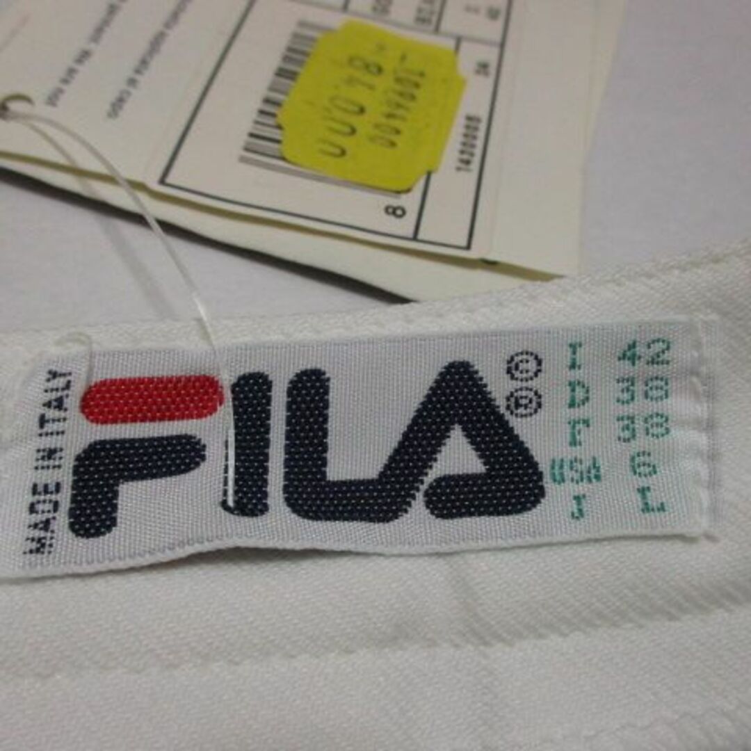 FILA(フィラ)のフィラ　FILA 　レディースL　プリーツスカート　新品　イタリア製 スポーツ/アウトドアのテニス(ウェア)の商品写真