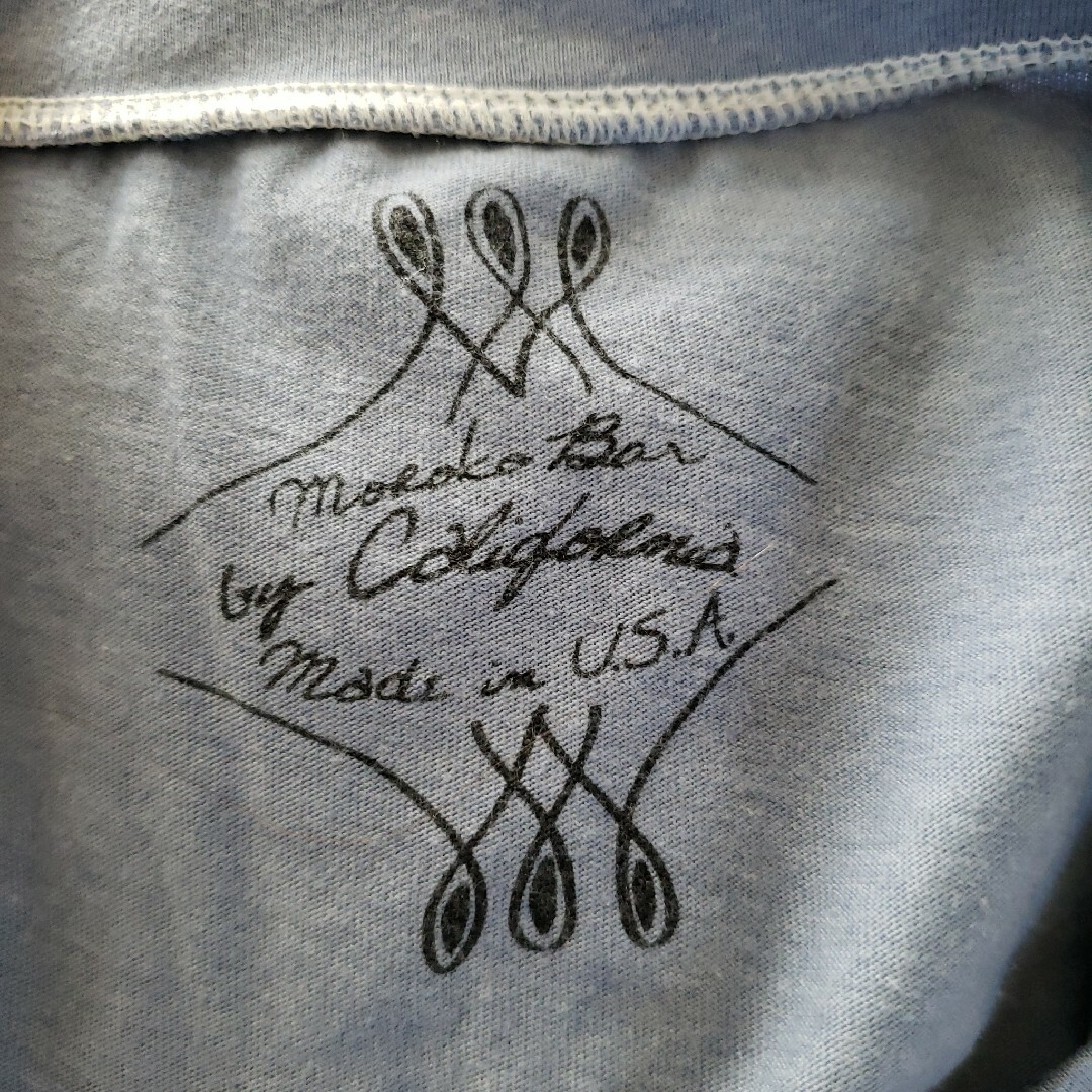 MOROKOBAR(モロコバー)のモロコバー　Tシャツ二枚セット　ブルー、パープル レディースのトップス(Tシャツ(半袖/袖なし))の商品写真
