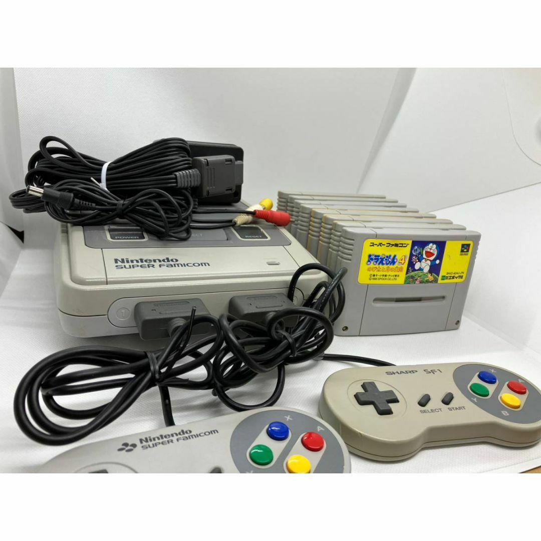 スーファミ本体 すぐ遊べるセット ソフト8本つき | フリマアプリ ラクマ