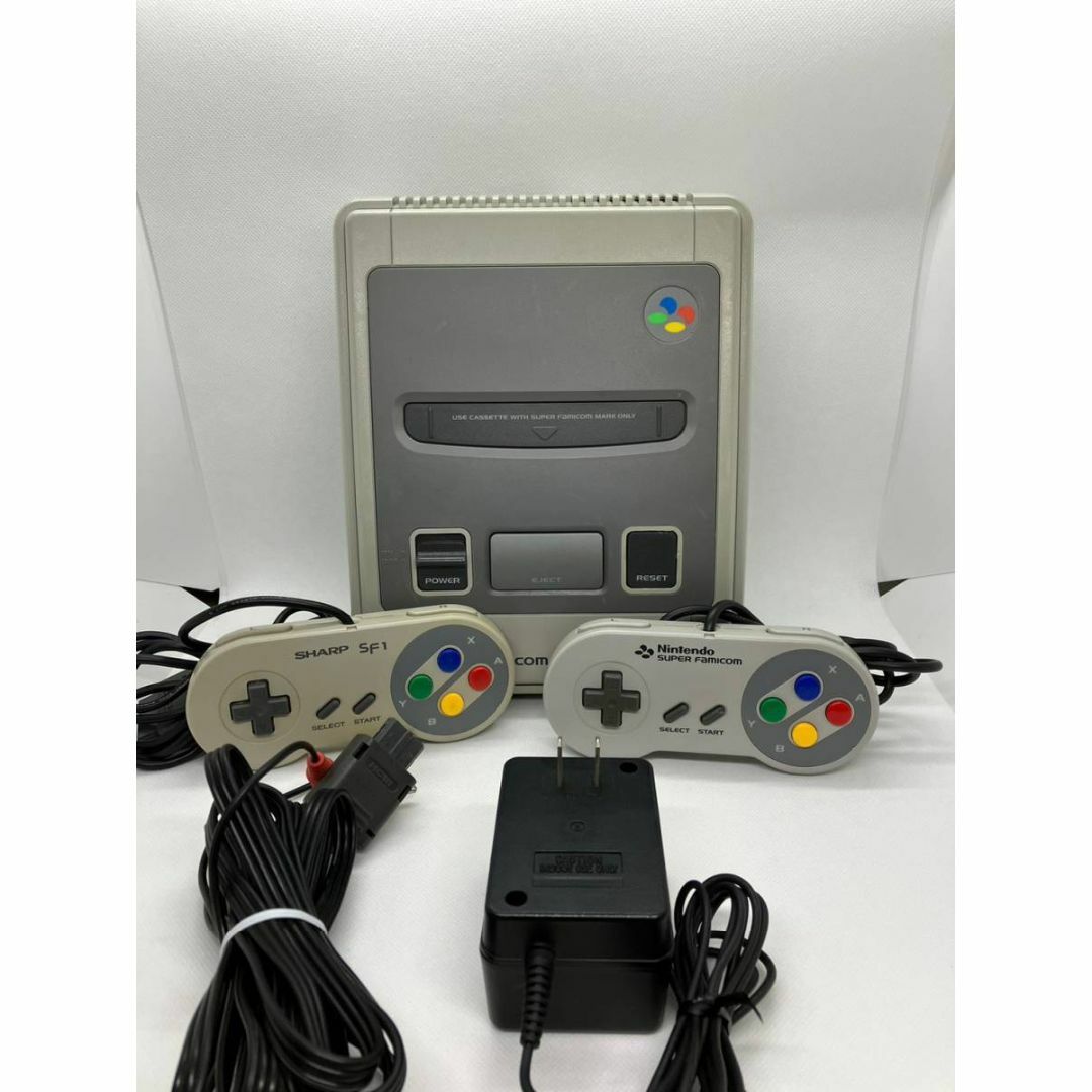 スーファミ本体 すぐ遊べるセット ソフト8本つき