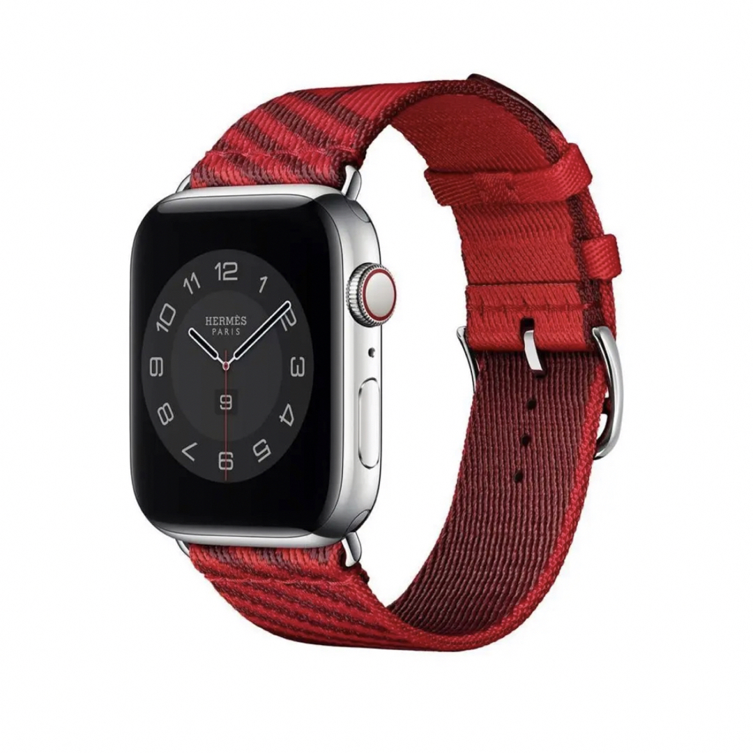 アップルウォッチ エルメス ジャンピングシンプルトゥール ルージュ 44mm-