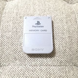 プレイステーション(PlayStation)のプレイステーション　メモリーカード(家庭用ゲーム機本体)