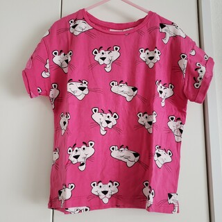 ザラキッズ(ZARA KIDS)のZARA　ザラ　ピンクパンサー　Tシャツ　120(Tシャツ/カットソー)