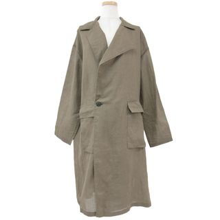 ワイズ リネン ベルトトレンチ コート y's linen trenchcoat