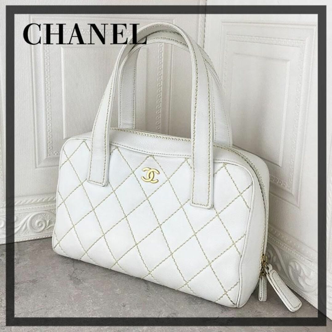 シャネル❤️正規品❤️CHANEL　マトラッセ　ワイルドステッチ　ハンドバッグ