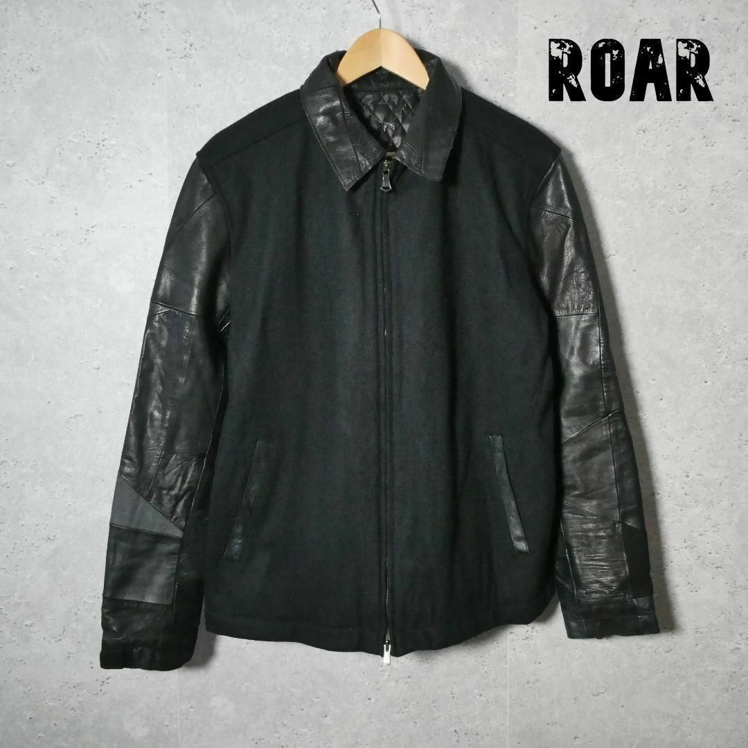 roar - 美品 roar カシミヤ混 スワロフスキー クロスガン スタッズ