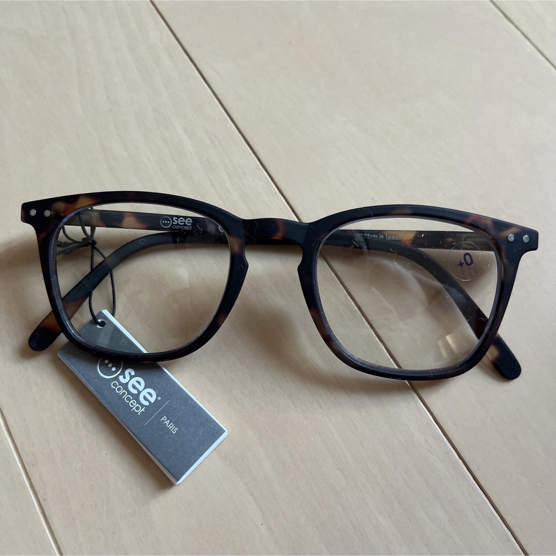 IZIPIZI(イジピジ)の新品　see concept シーコンセプト(IZIPIZI) メガネ　#E レディースのファッション小物(サングラス/メガネ)の商品写真