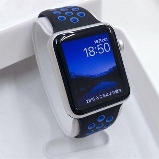 アップルウォッチ(Apple Watch)の新品 アップルウォッチ 42mm シルバー SPORT apple watch(その他)