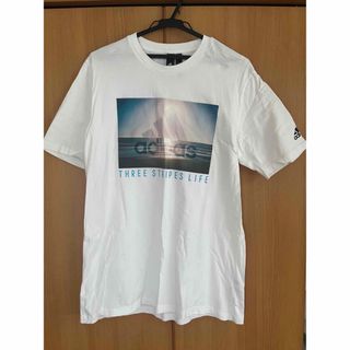 アディダス(adidas)のadidas OCEAN PHOTO Tシャツ(髙塚・西着用)(Tシャツ/カットソー(半袖/袖なし))