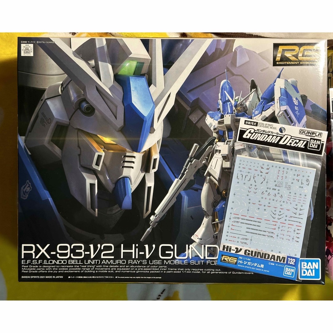 RG サザビーRGHi-νガンダムとHi-νガンダム専用バズーカ 1