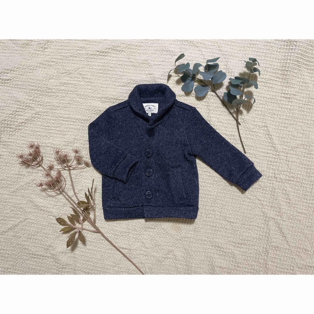 UNITED ARROWS green label relaxing(ユナイテッドアローズグリーンレーベルリラクシング)の　ツイードジャケット【green label relaxing】 キッズ/ベビー/マタニティのキッズ服女の子用(90cm~)(ジャケット/上着)の商品写真