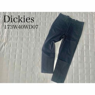 ディッキーズ(Dickies)のDickies ディッキーズ ブラック 黒 パンツ ズボン センター ライン(ワークパンツ/カーゴパンツ)