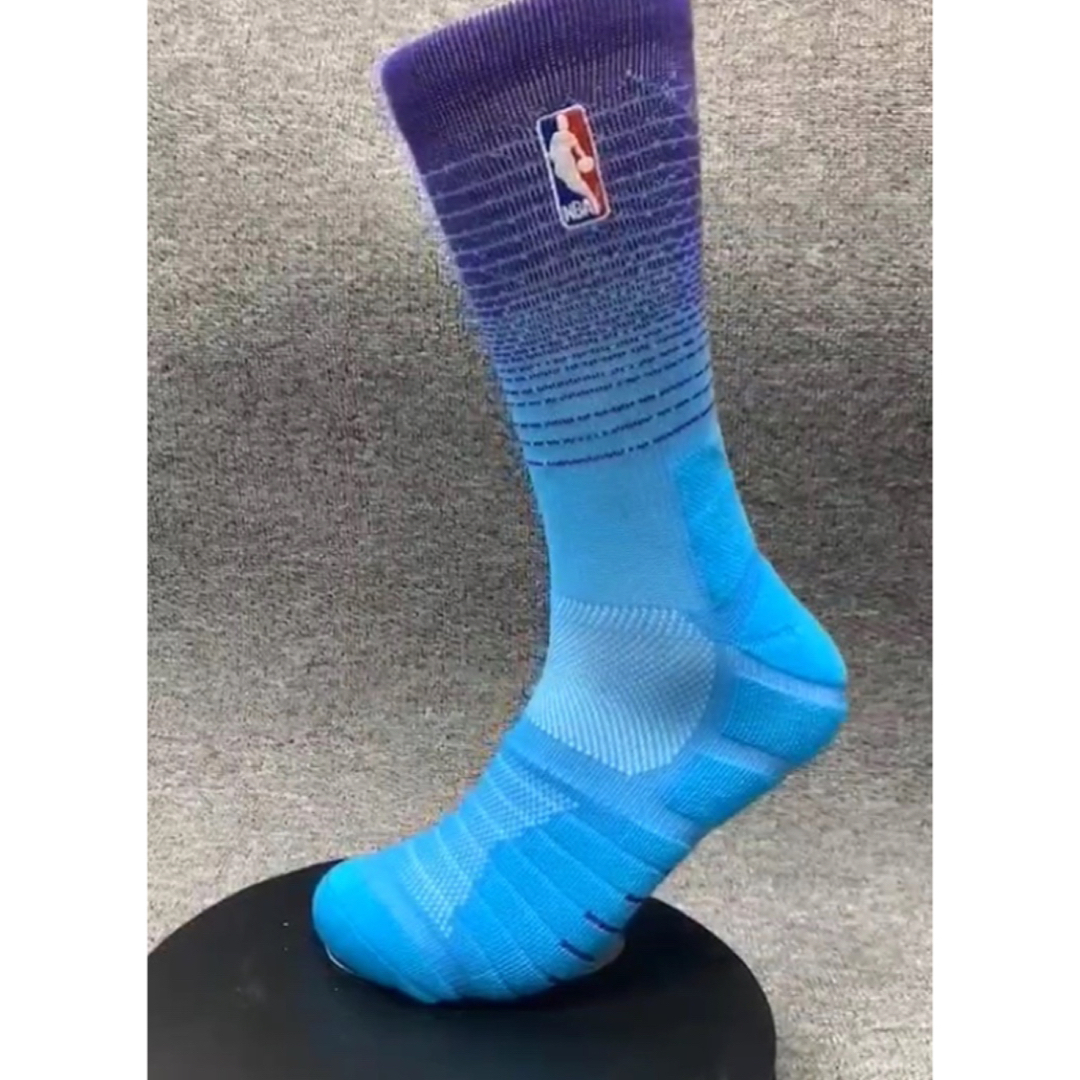 人気紫青NIKEJORDAN NBA靴下MLBバスケットボールソックス