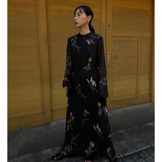 アメリヴィンテージ(Ameri VINTAGE)の完売品 正規品 AmeriVINTAGE SOFIA PLEATS DRESS(ロングドレス)