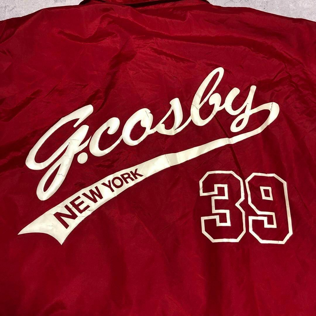 GERRY cosby　コスビー　コーチジャケット　L　星条旗＆ロゴ刺繍