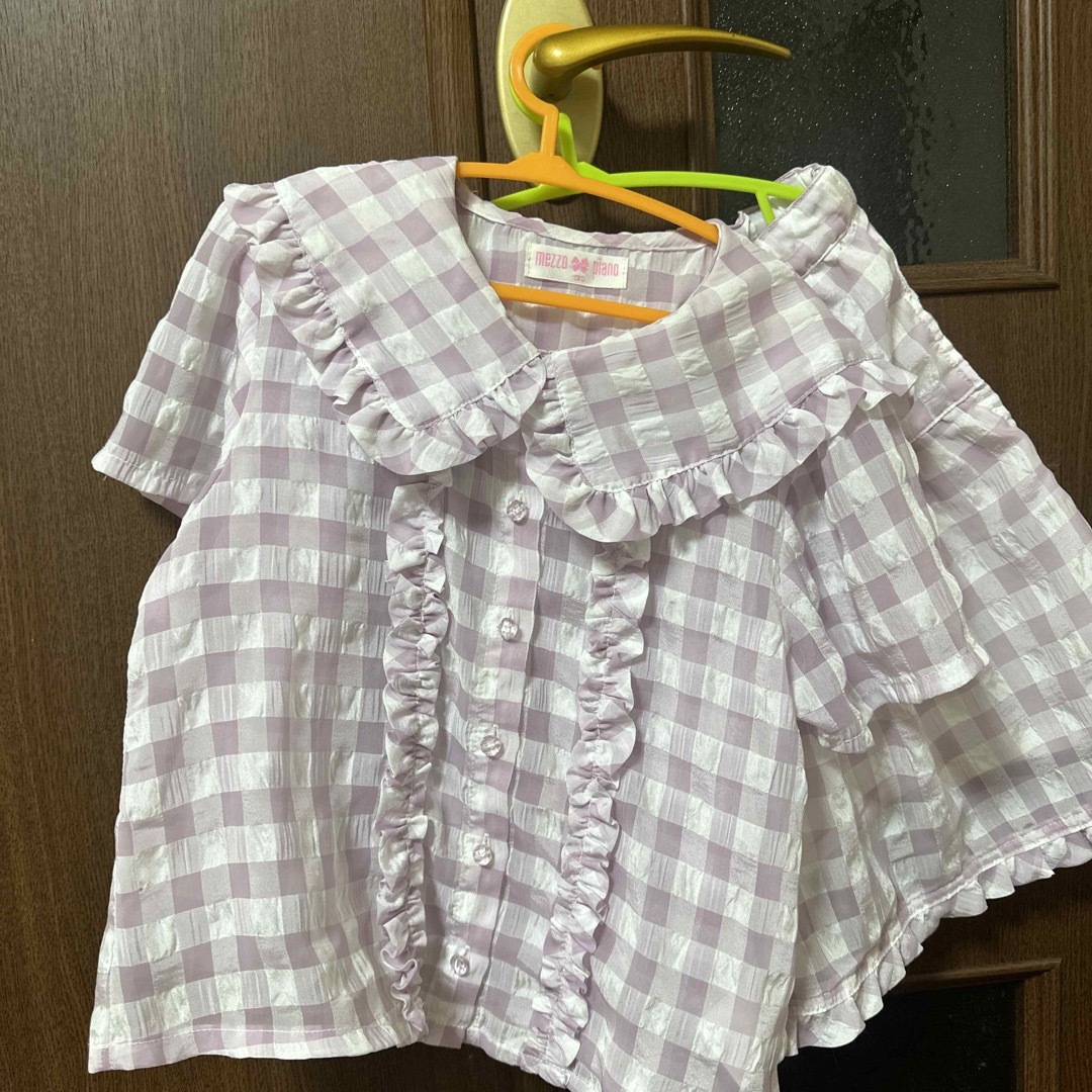 mezzo piano(メゾピアノ)のメゾピアノ　セットアップ　　130センチ キッズ/ベビー/マタニティのキッズ服女の子用(90cm~)(ワンピース)の商品写真