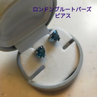 お買い得】ピアス ロンドンブルートパーズ ハートモチーフの通販 by ...