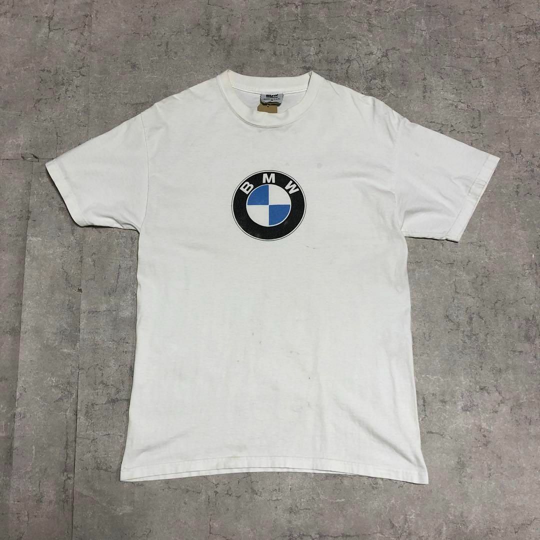 BMW(ビーエムダブリュー)のBMW ヴィンテージ上下セット Tシャツ オーバーオール バラ売り不可 メンズのトップス(Tシャツ/カットソー(半袖/袖なし))の商品写真