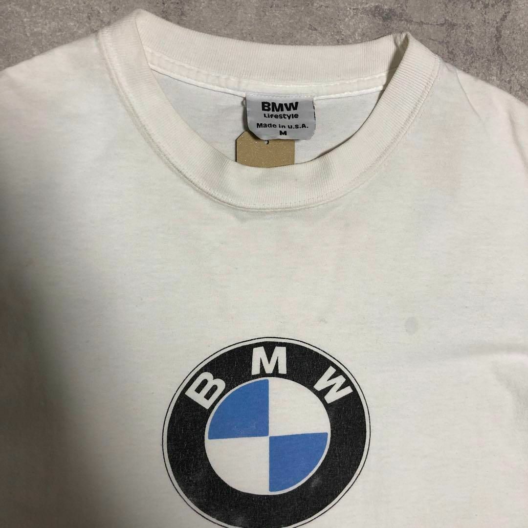 BMW(ビーエムダブリュー)のBMW ヴィンテージ上下セット Tシャツ オーバーオール バラ売り不可 メンズのトップス(Tシャツ/カットソー(半袖/袖なし))の商品写真