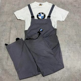 BMW ヴィンテージ上下セット Tシャツ オーバーオール バラ売り不可