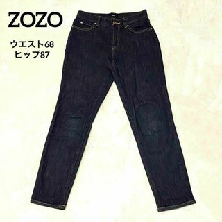 1012 ZOZO ゾゾ デニム パンツ ジーンズ ウエスト68 ヒップ87(デニム/ジーンズ)