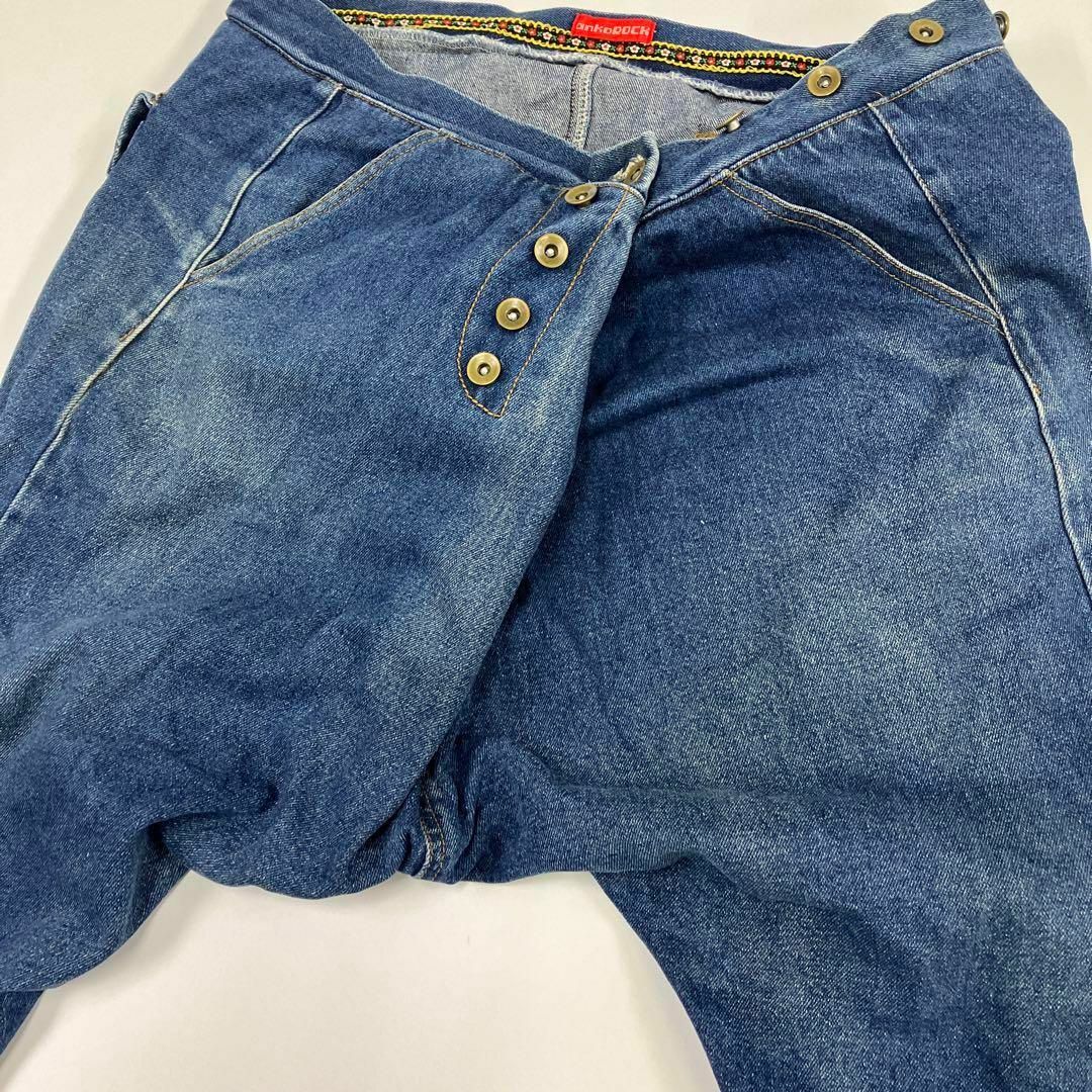 ankoROCK アンコロック デニムパンツ ジーンズ タイパンツ 古着女子-
