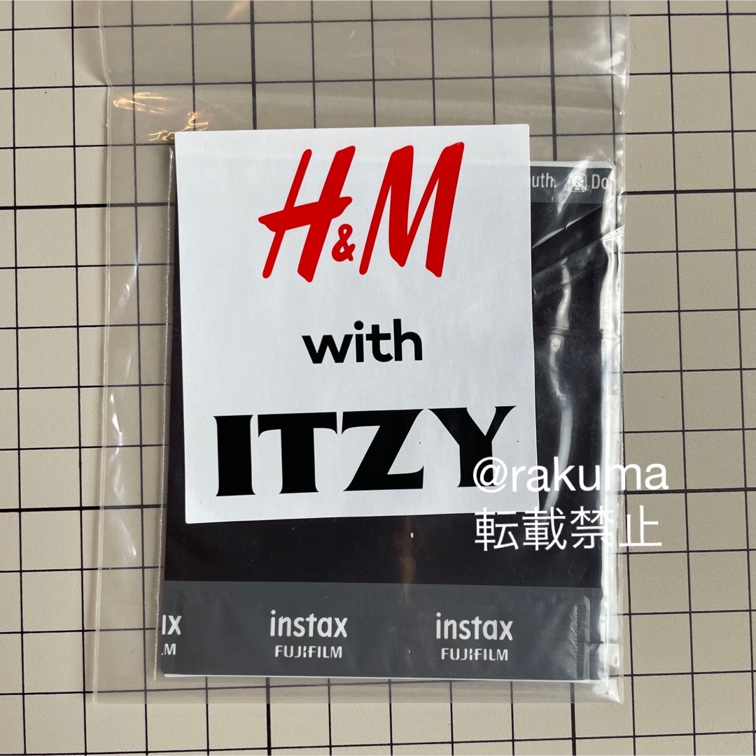 ITZY H&M 当選品 ポラロイド チェキ