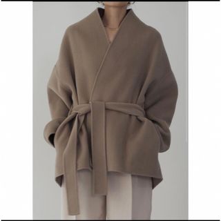 Allure Coat_greige  na.e(ガウンコート)