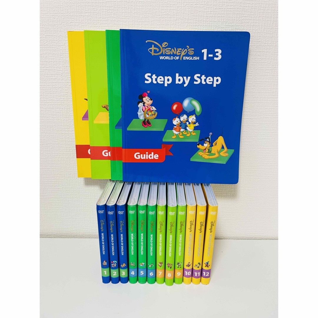 Disney(ディズニー)のDWE Step by Step エンタメ/ホビーのDVD/ブルーレイ(キッズ/ファミリー)の商品写真