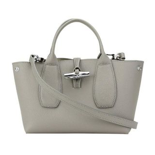 ロンシャン(LONGCHAMP)の新品 ロンシャン LONGCHAMP ハンドバッグ ロゾ TOP HANDLE BAG S タートルドーブ(ハンドバッグ)