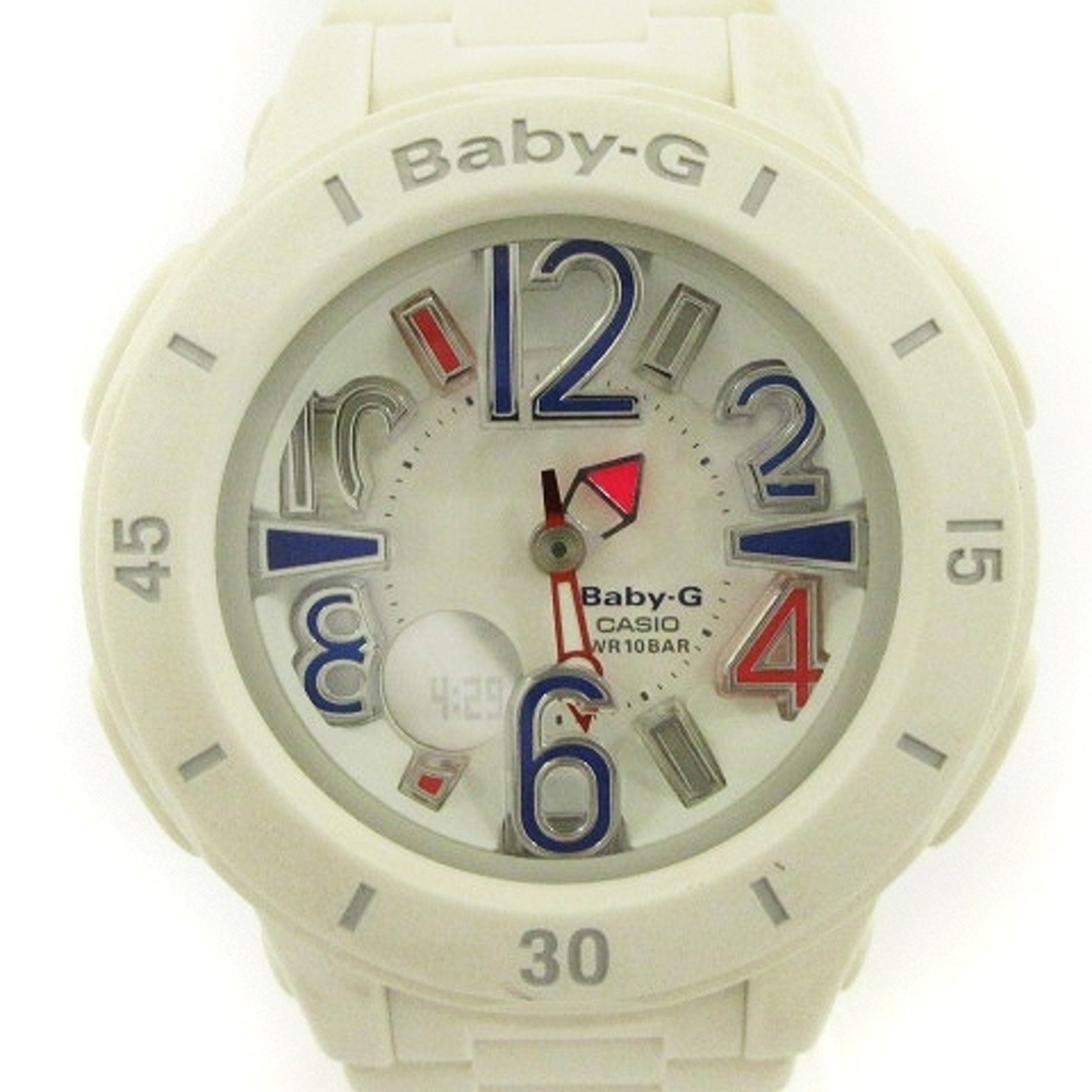 ベビージー ネオンマリンシリーズ 腕時計 アナデジ クォーツ ホワイト ■SM1