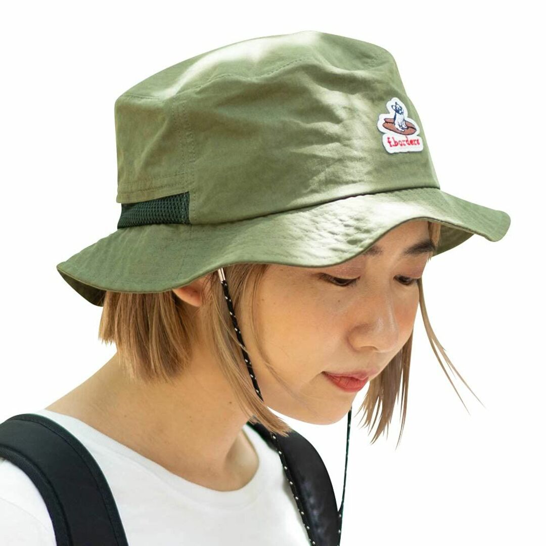 【色: カーキ】ナコタ F.borders Special Hat パッカブルサファッション小物