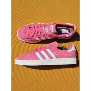 キャンパス(CAMPUS（adidas）)のアディダス CAMPUS 桃白 27,0cm オリジナルス(スニーカー)