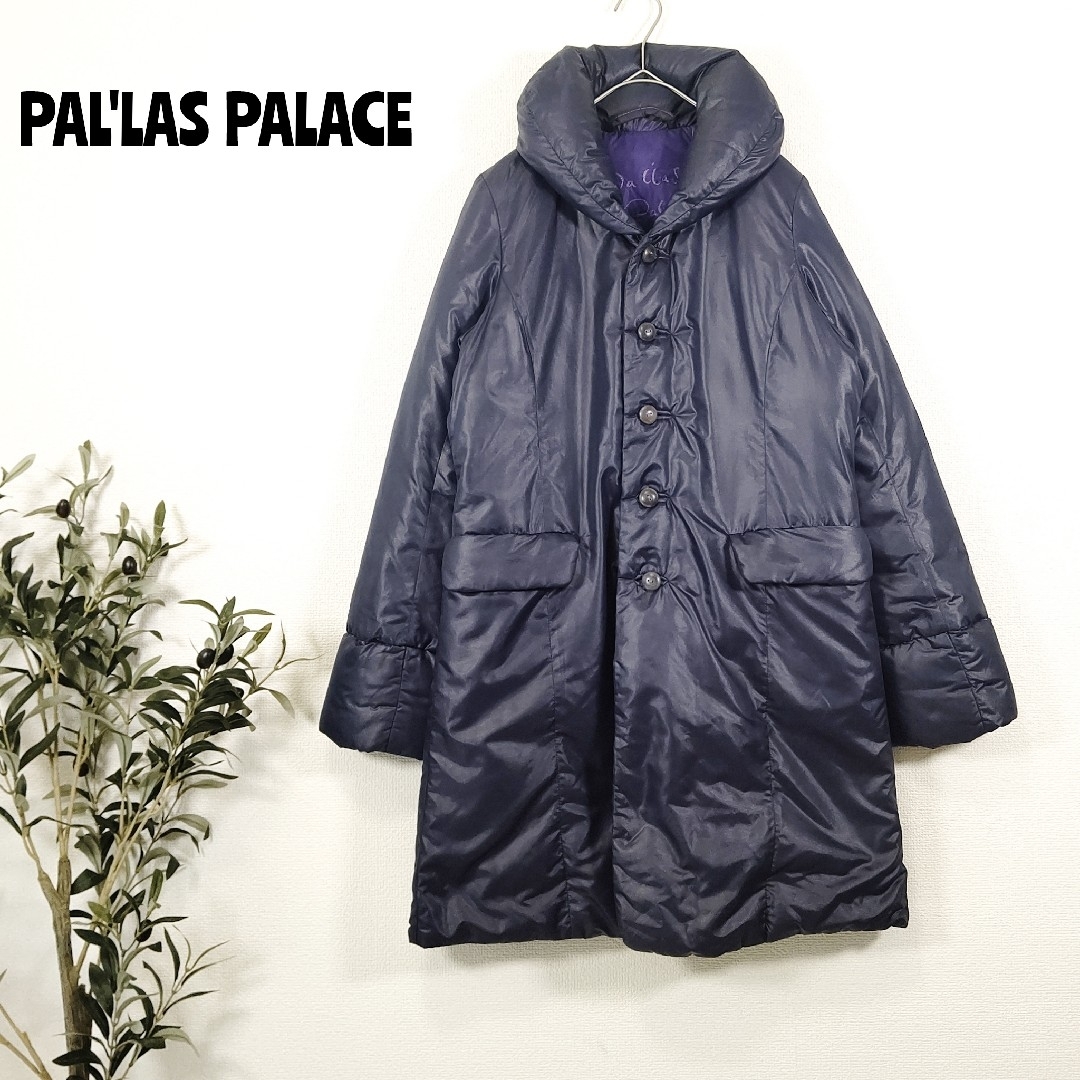 PAL'LAS PALACE パラスパレス  チェック柄 ウールコート