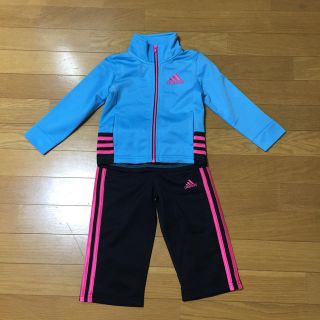 アディダス(adidas)のアディダス♡90センチ上下セット(ジャケット/上着)