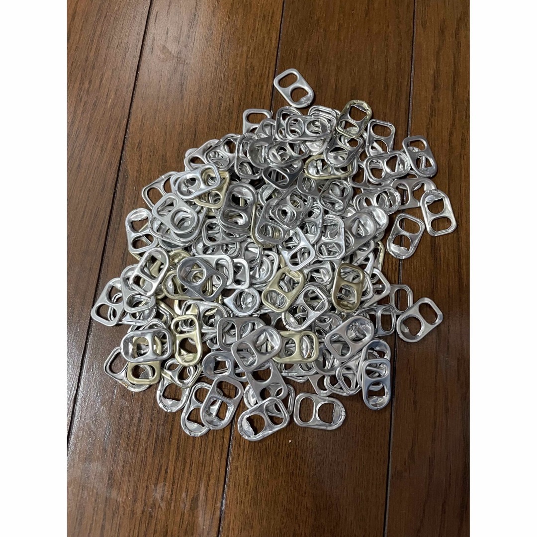 空き缶 プルタブ プルトップ ハンドメイドの素材/材料(各種パーツ)の商品写真