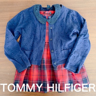 アメリカ購入トミーヒルフィガー6〜12ヶ月ドレス　ヴィンテージ  ワンピース