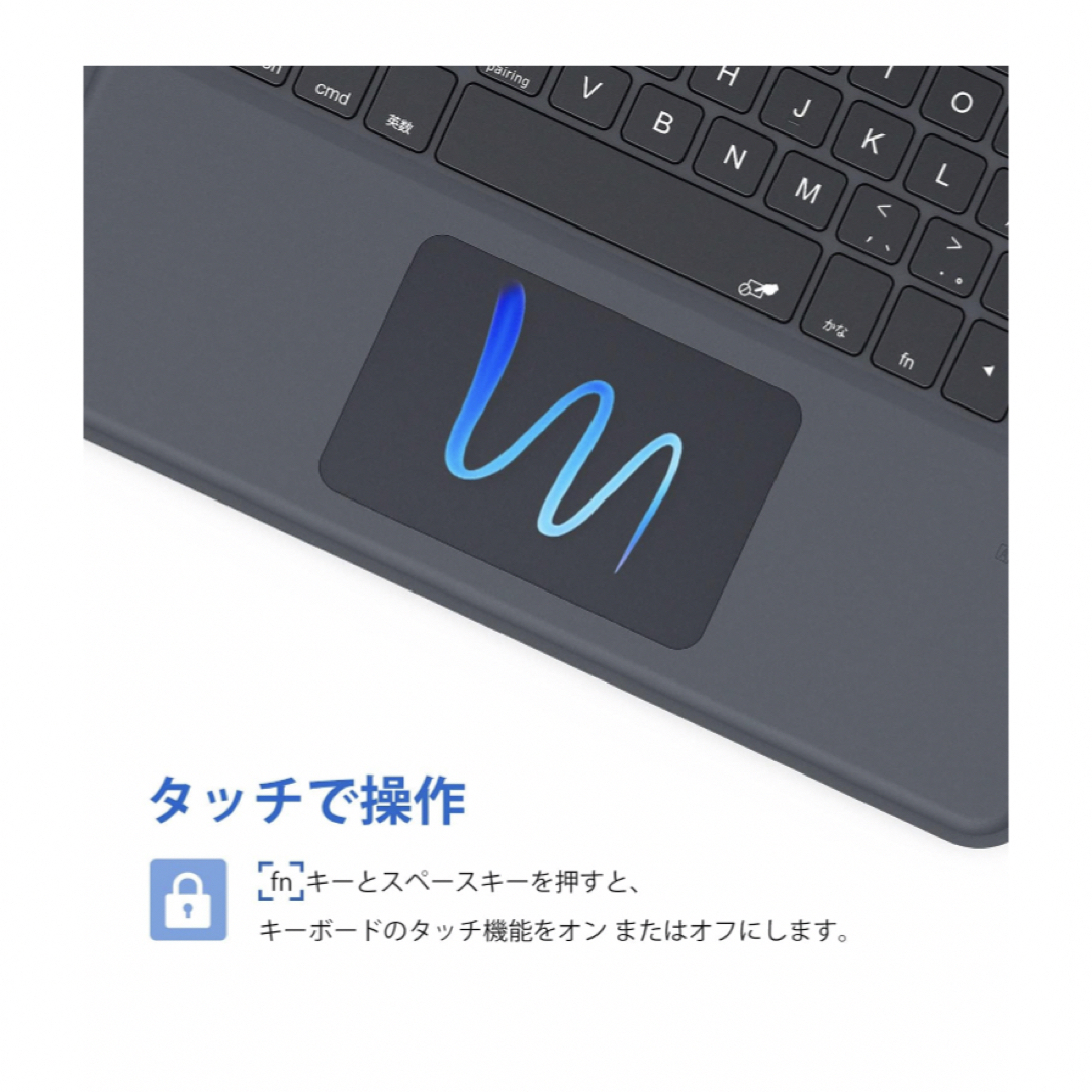 全国即日発送！　レザーキーボード　IC-BK25 スマホ/家電/カメラのPC/タブレット(PC周辺機器)の商品写真