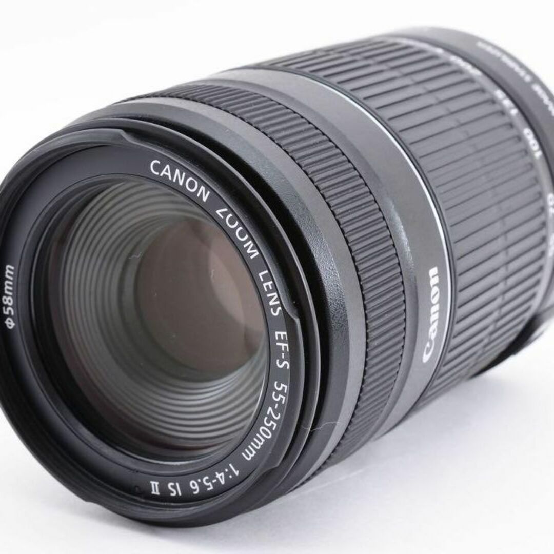 Canon - 【美品】CANON キャノンEF-S 55-250mm F4-5.6 IS Ⅱの通販 by